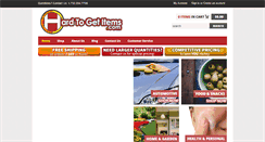 Desktop Screenshot of hardtogetitems.com
